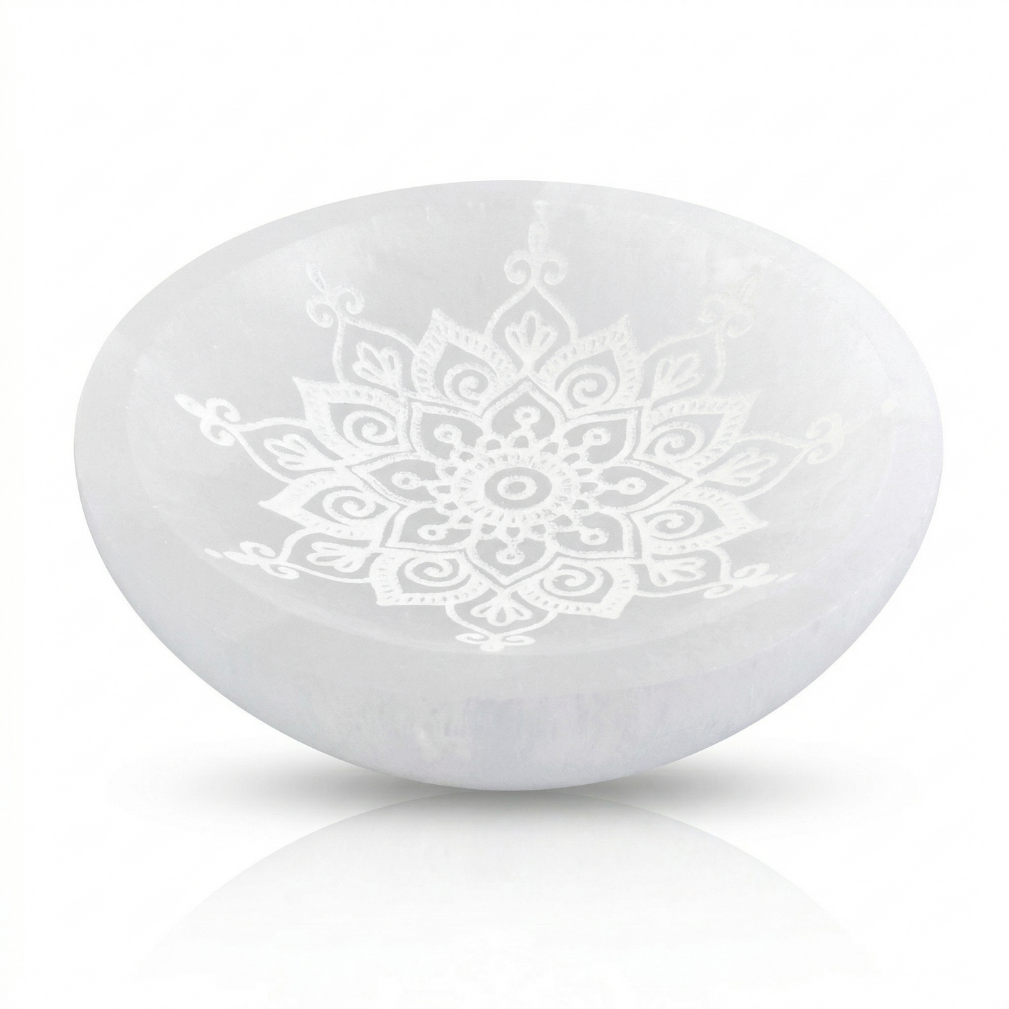 Cuenco de Selenita con Mandala