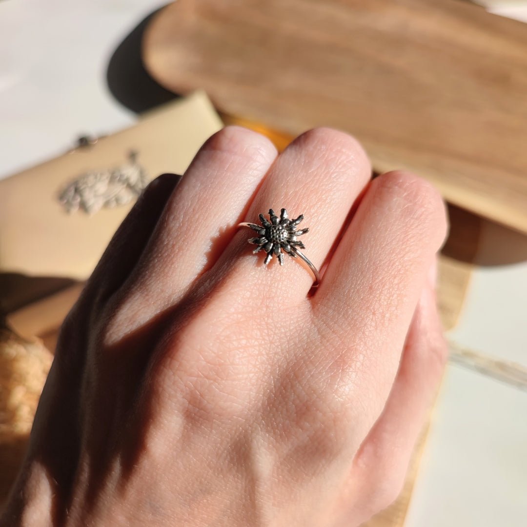 Anillo Eguzkilore - Plata de Ley 925 - Mystical Tienda