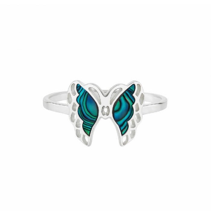 Anillo Mariposa Abulón - Plata de Ley 925 - Mystical Tienda