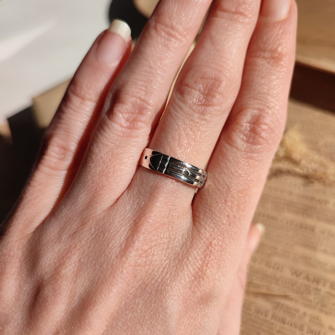 Anillo Protector Atlante - Plata de Ley 925 - Mystical Tienda