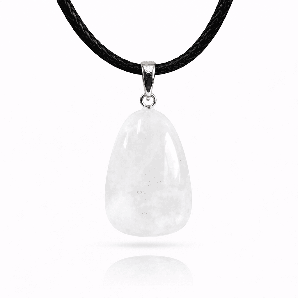 Colgante de Cuarzo Blanco - Escorpio - Mystical Tienda