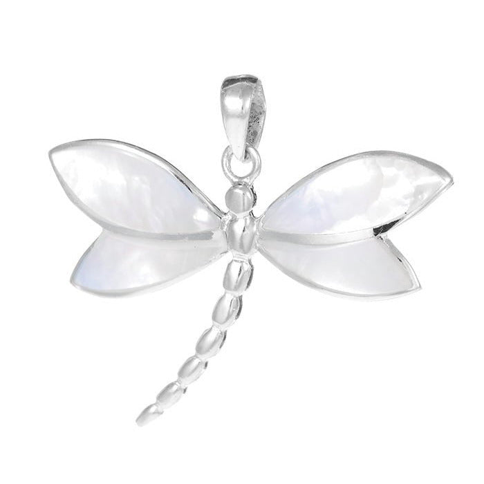 Colgante Libélula Amy Nácar - Plata de Ley 925 - Mystical Tienda