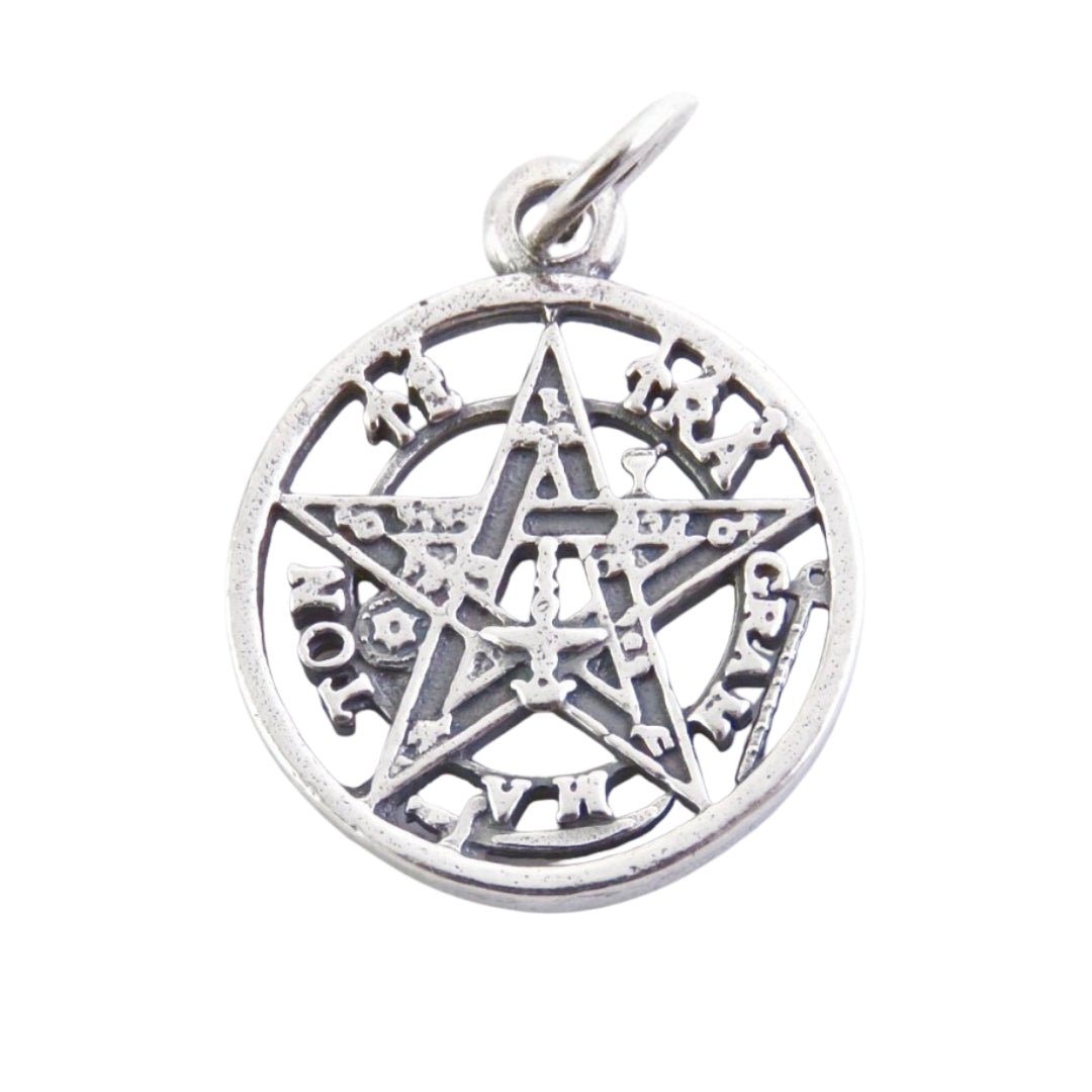 Colgante Tetragramaton en Plata de Ley 925 - Mystical Tienda