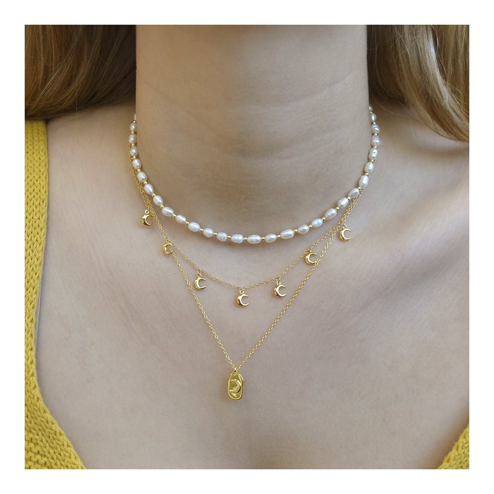 Collar 'Chía' - Amuleto Lunar - Mystical Tienda