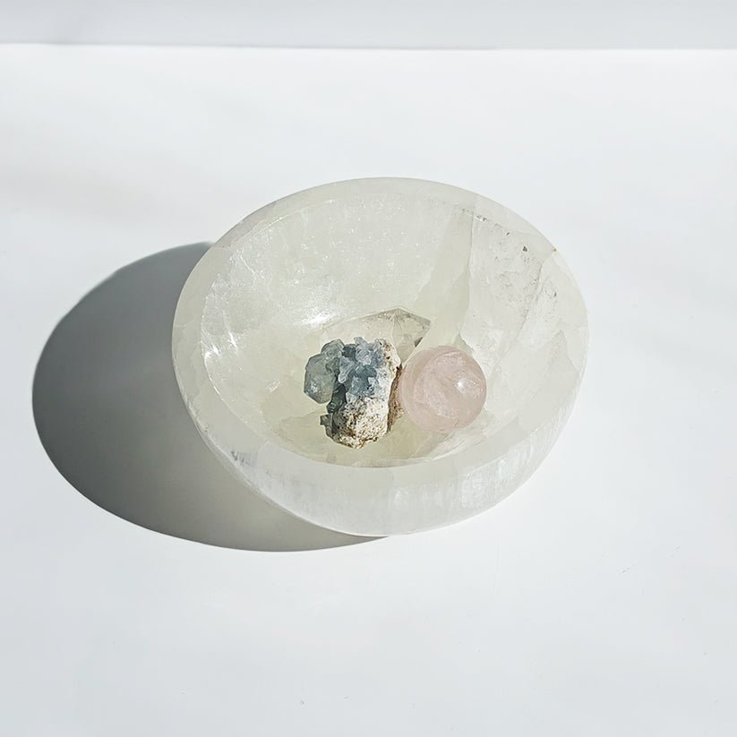 Cuenco de Selenita - Mystical Tienda