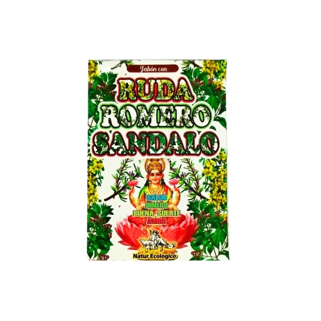 Jabón de Ruda, Romero & Sándalo - Mystical Tienda