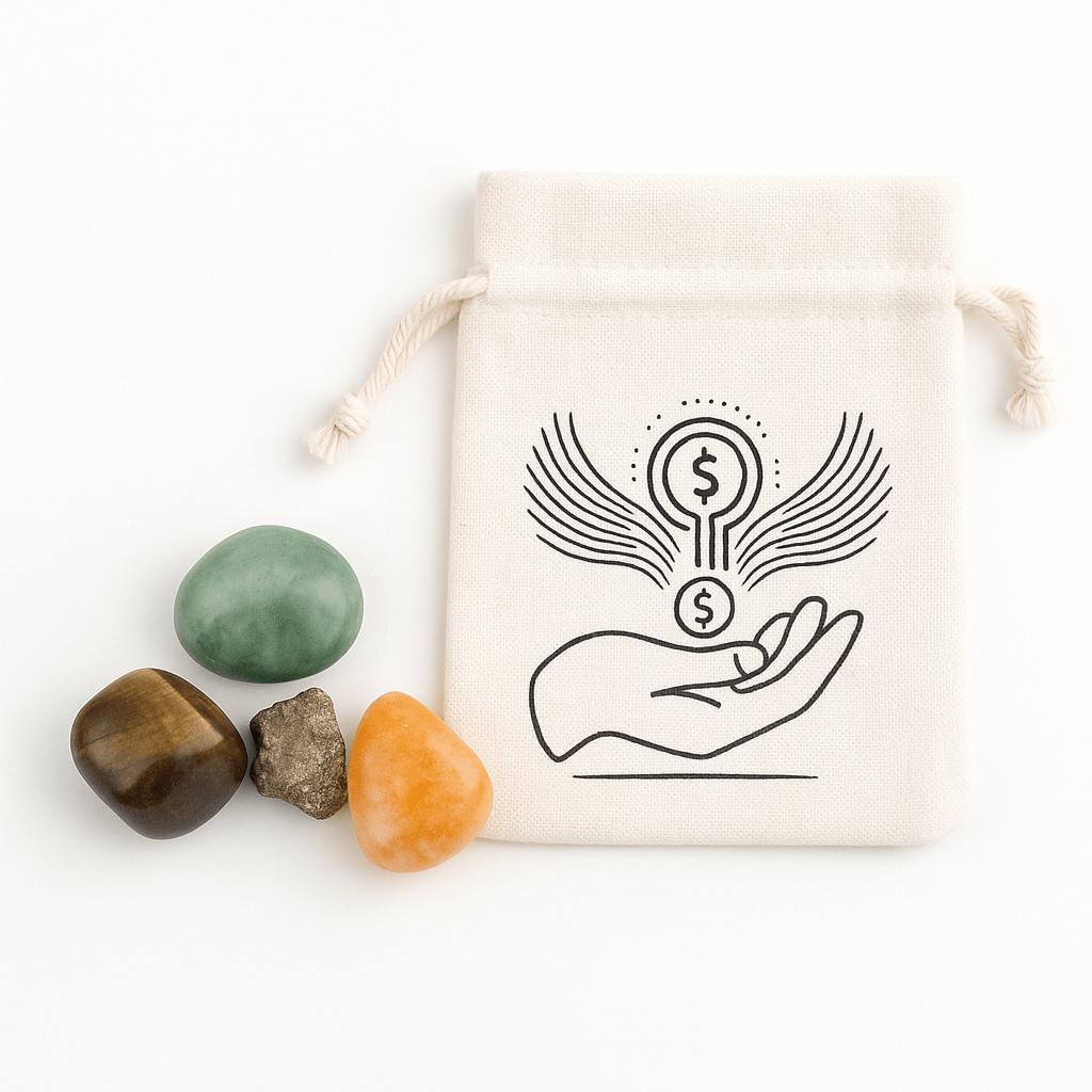 Kit de minerales “Imán de Dinero” - Mystical Tienda