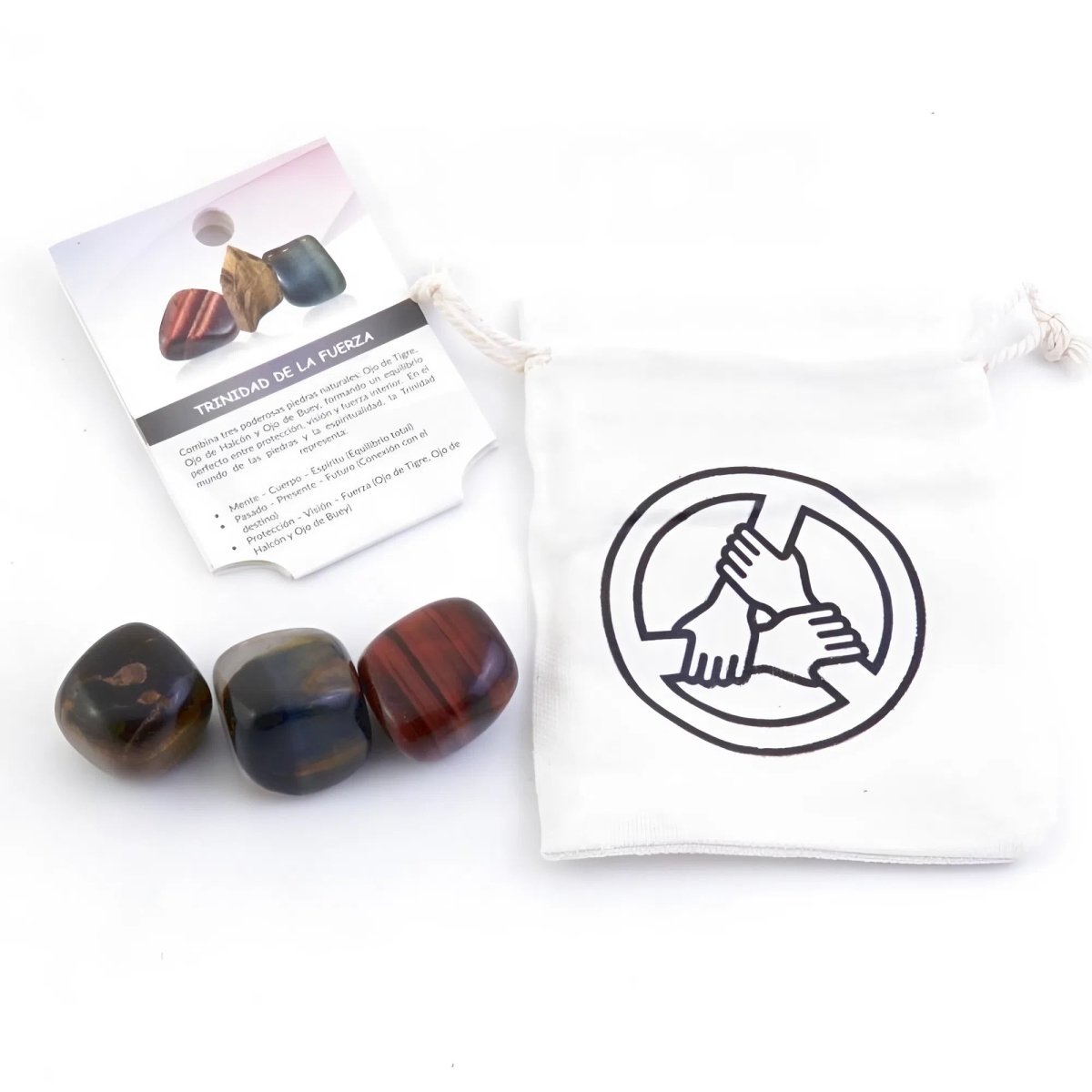 Kit de minerales “Trinidad de la Fuerza” - Mystical Tienda