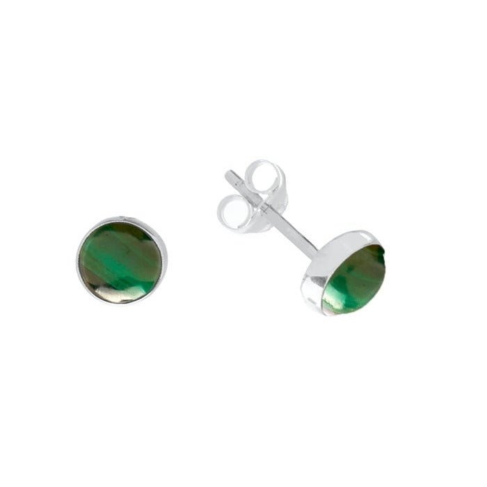 Pendientes 'Nüwa' Malaquita y Plata de Ley 925 - Mystical Tienda