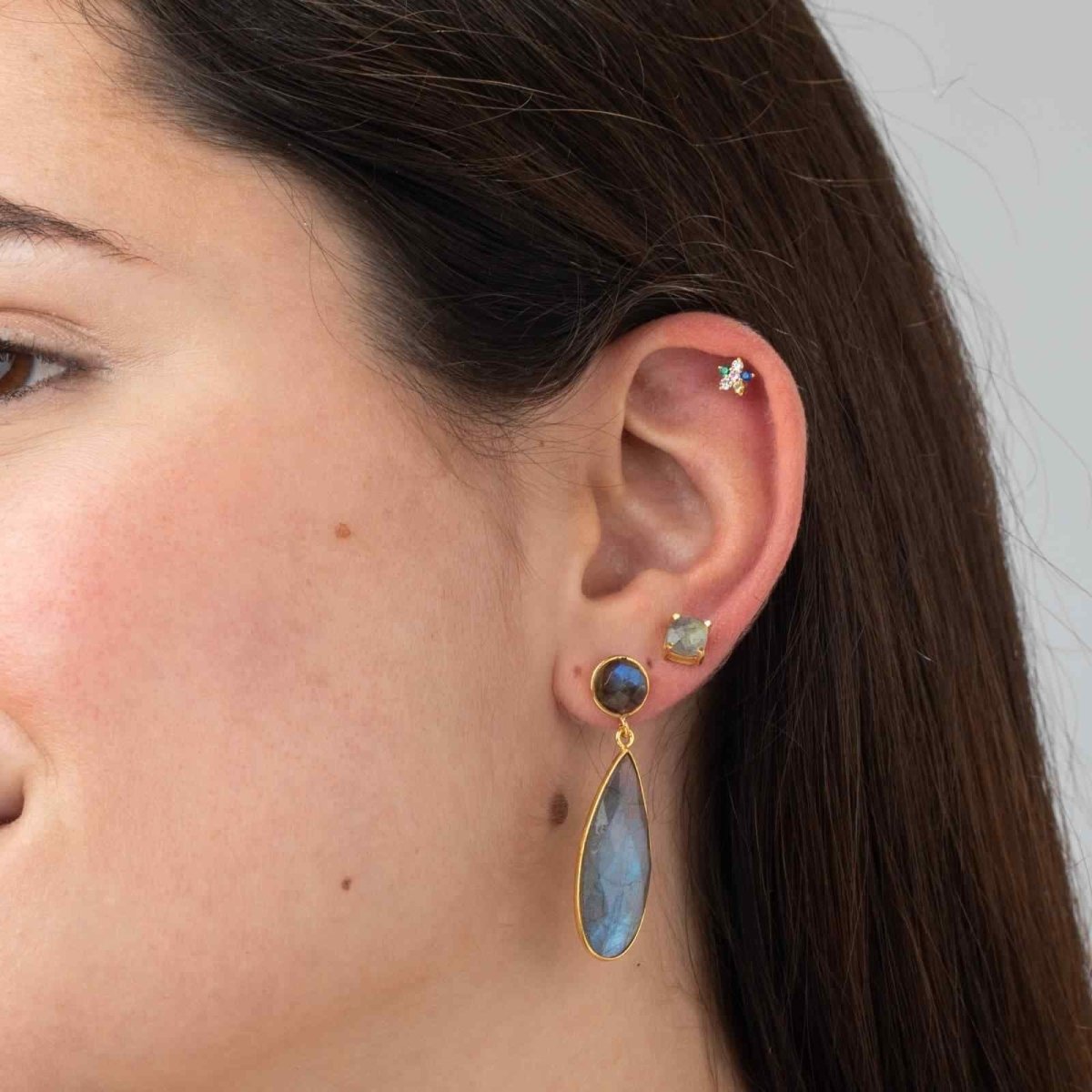 Pendientes 'Nüwa' - Piedra de Luna - Mystical Tienda