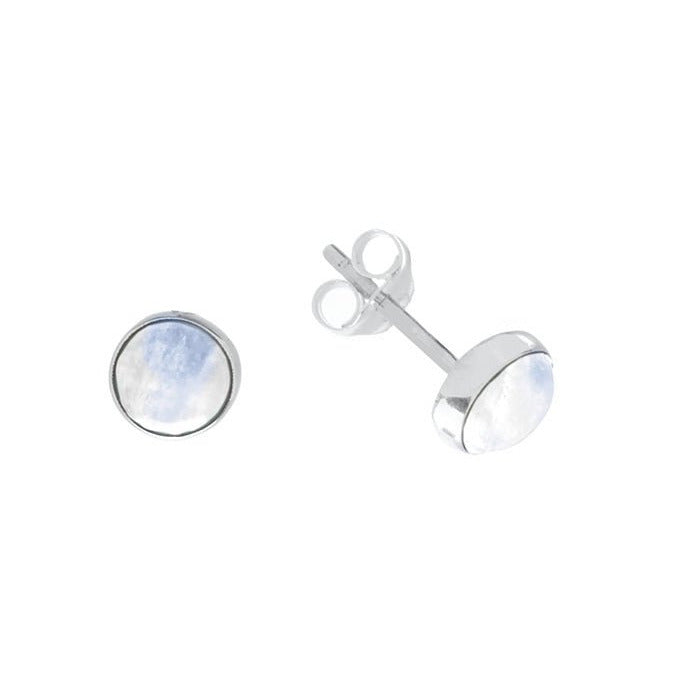 Pendientes 'Nüwa' Piedra de Luna y Plata de Ley 925 - Mystical Tienda