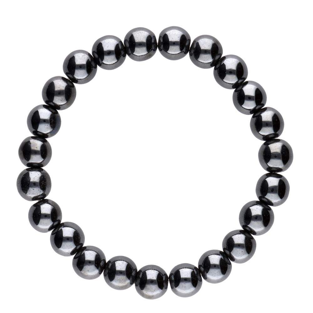 Pulsera de Hematite Bola Lisa - Mystical Tienda
