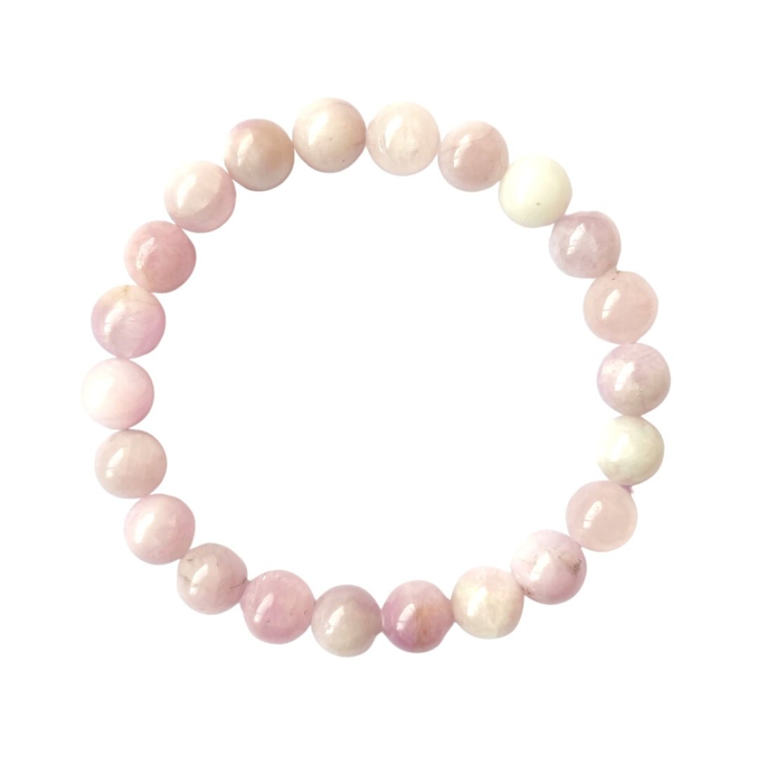 Pulsera de Kunzita Bola Lisa - Mystical Tienda