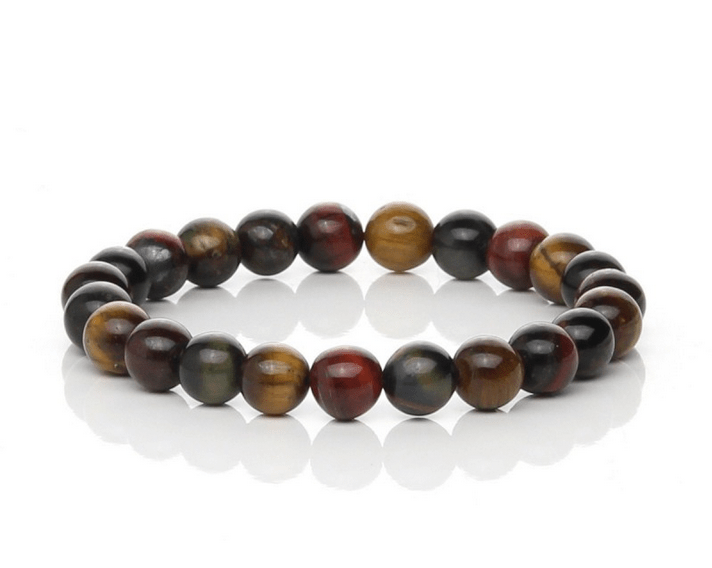 Pulsera de Ojo Tigre, Halcón y Buey - Mystical Tienda