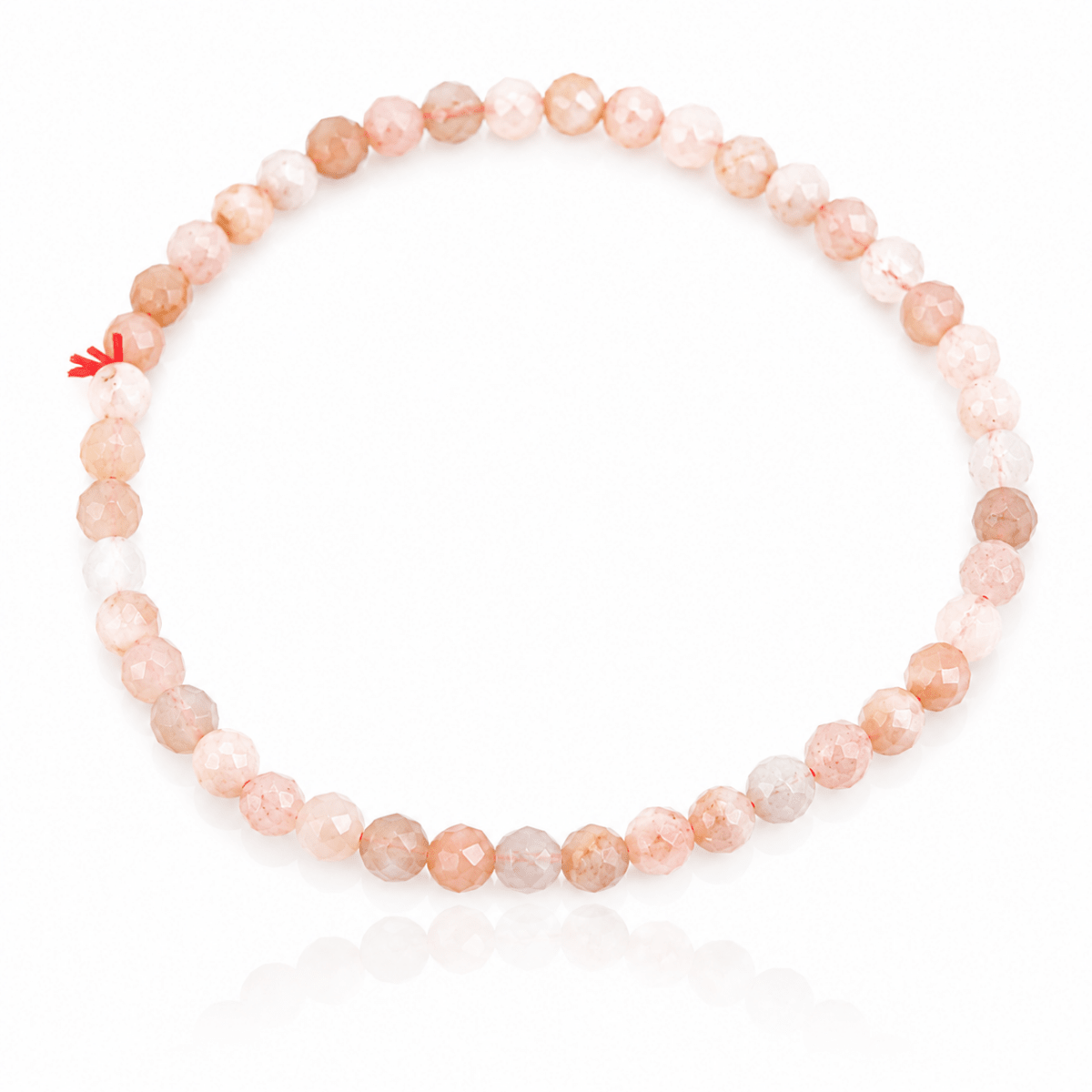 Pulsera de Piedra de Sol bola facetada - Mystical Tienda