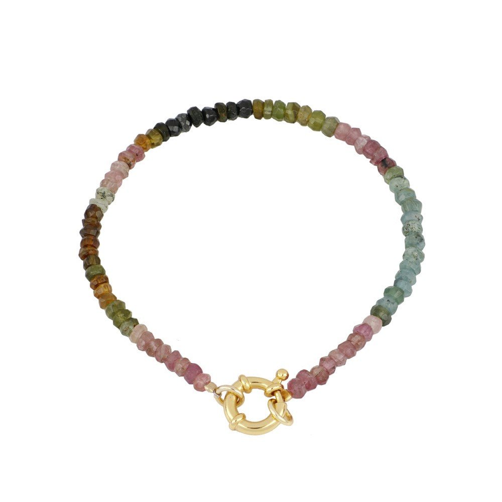 Pulsera 'Kate' - Turmalina Multicolor - Mystical Tienda