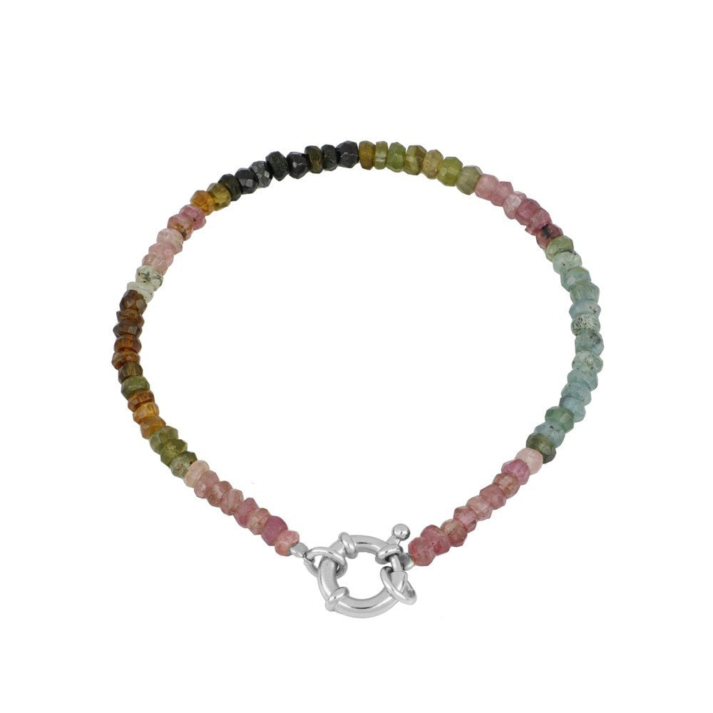 Pulsera 'Kate' - Turmalina Multicolor - Mystical Tienda