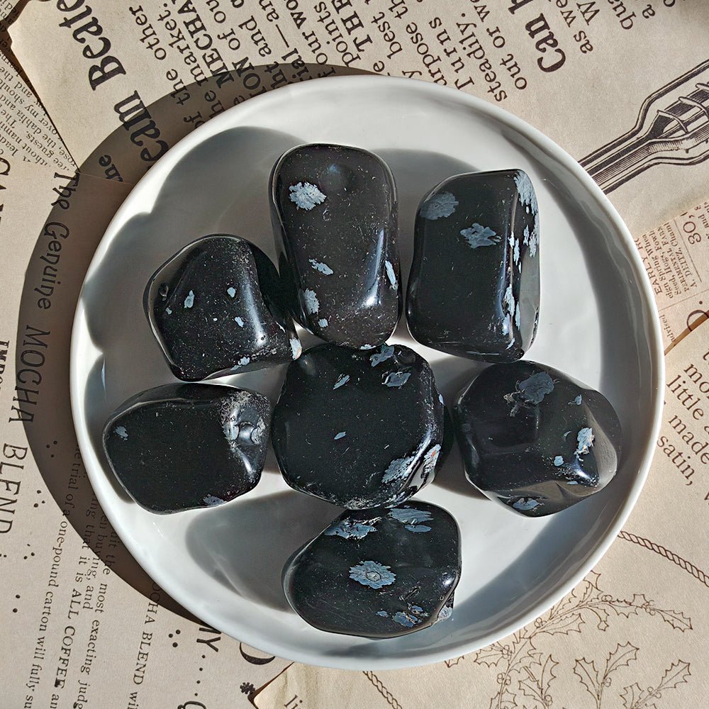 Rodado Grande Obsidiana Nevada - Edición Imperfecta - Mystical Tienda