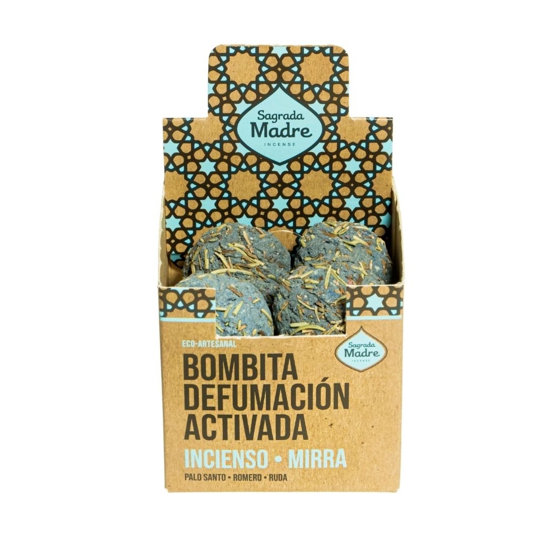 Bombita Defumación Activada Incienso y Mirra - Mystical Tienda