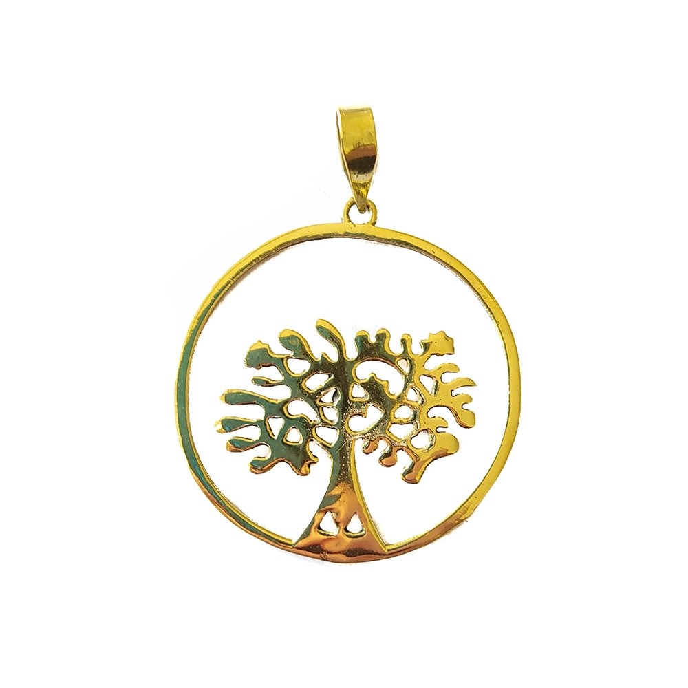 Colgante del Árbol de la Vida - Bronce - Mystical Tienda Esotérica y de Minerales