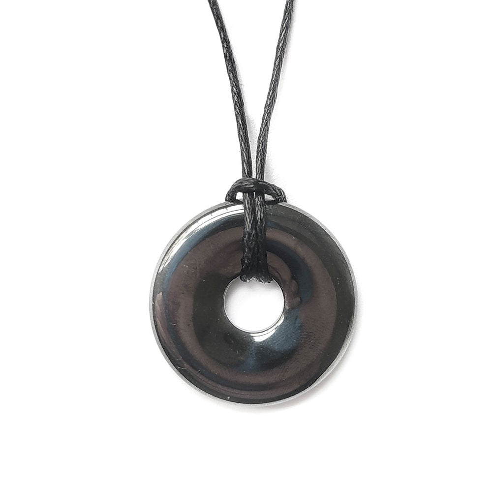 Colgante Donut de Hematite - Mystical Tienda Esotérica y de Minerales