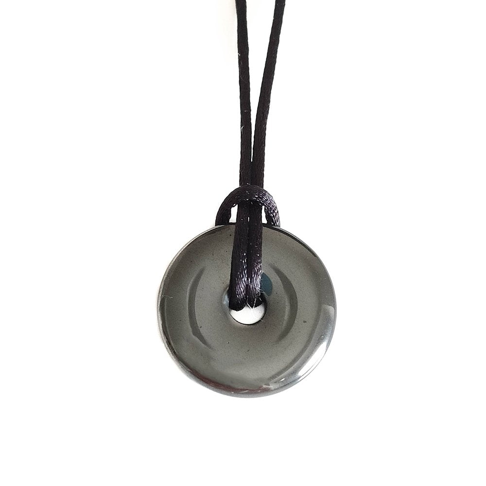 Colgante Donut de Hematite - Mystical Tienda Esotérica y de Minerales