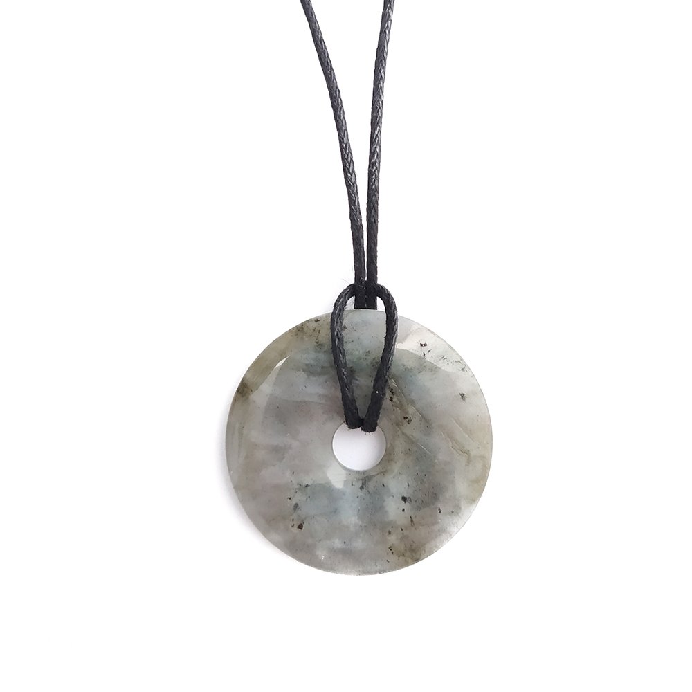 Colgante Donut de Labradorita - Mystical Tienda