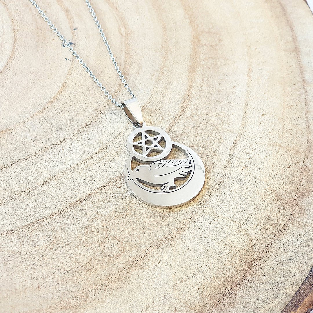 Collar Corvus Corax - Mystical Tienda