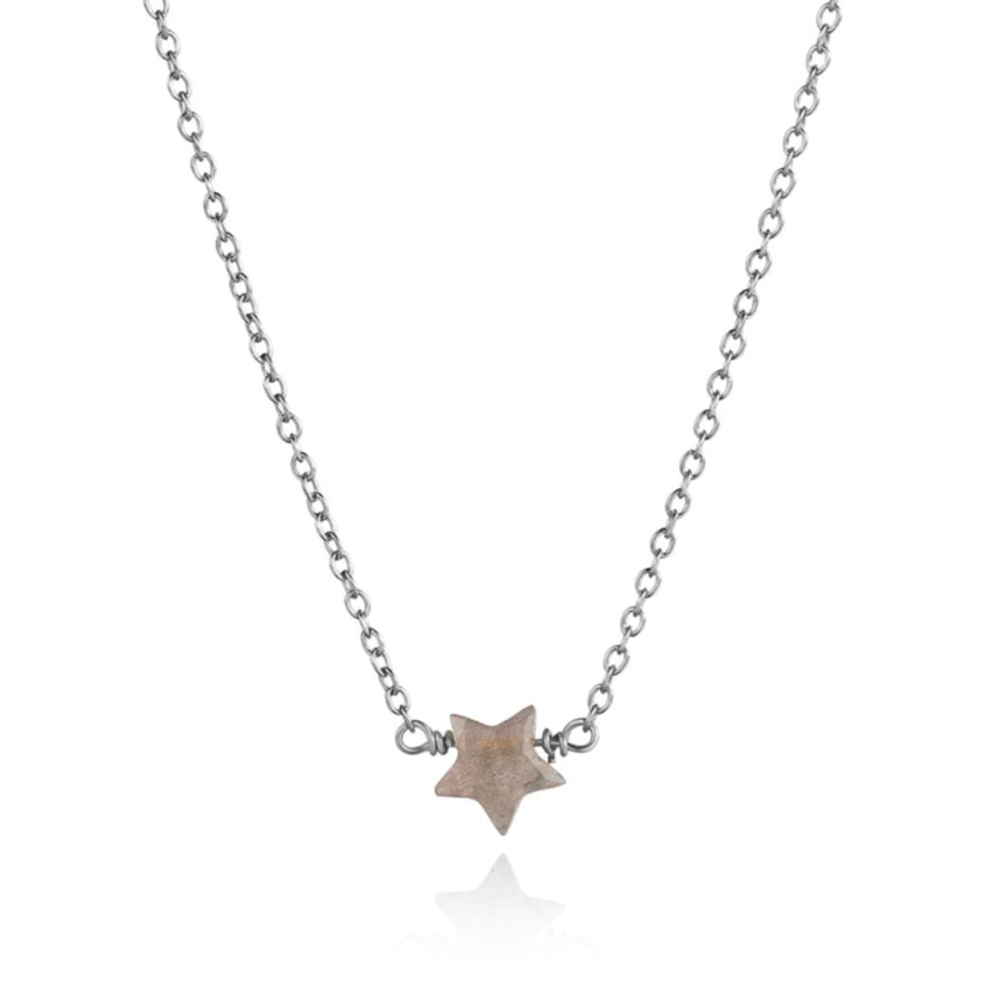 Collar Stella Labradorita - Plata de Ley 925 - Mystical Tienda
