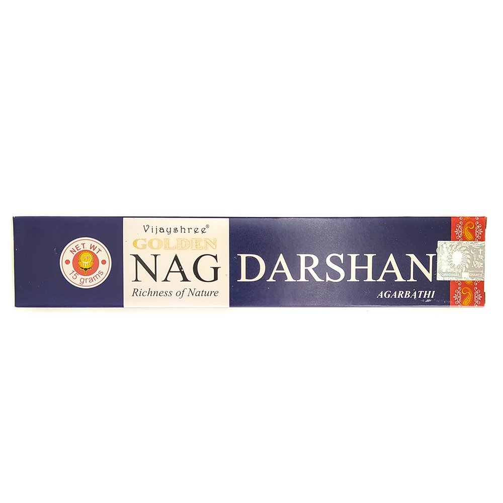 Incienso Golden Nag Darshan - Mystical Tienda Esotérica y de Minerales
