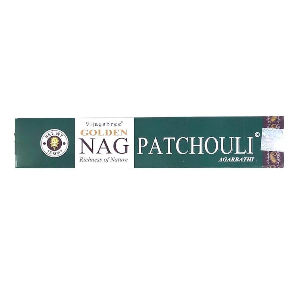 Incienso Golden Nag Patchouli - Mystical Tienda