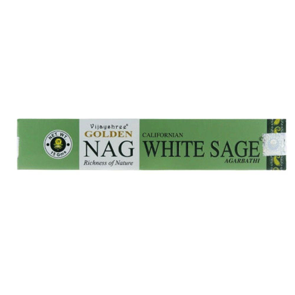 ▷ Incienso Golden Nag Salvia Blanca – Mystical Tienda