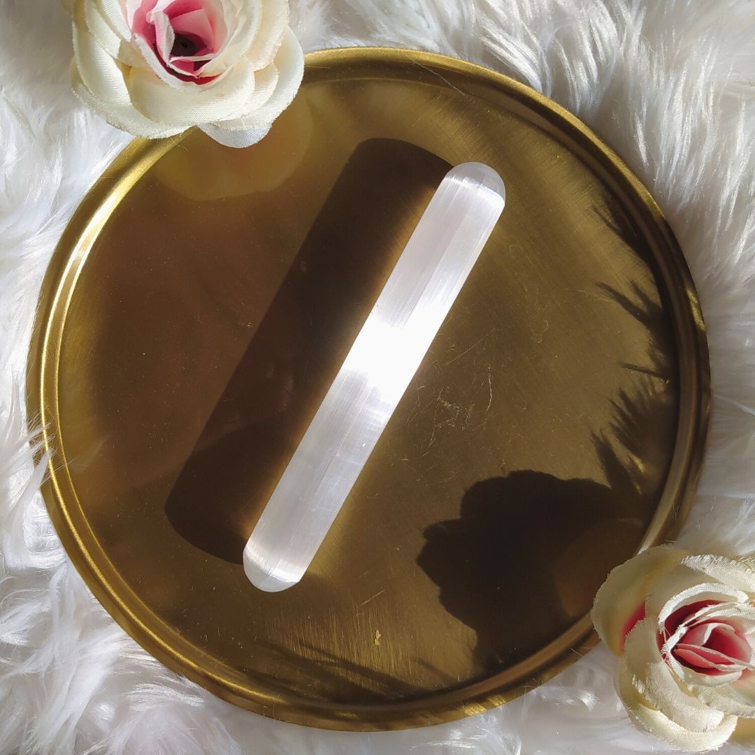 Masajeador de Selenita - Mystical Tienda