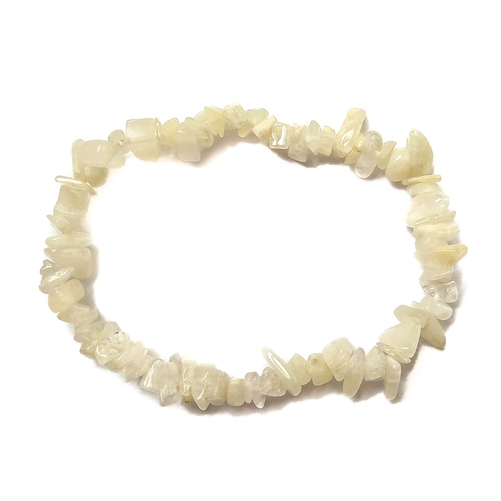 Pulsera Chip de Piedra Luna - Mystical Tienda Esotérica y de Minerales
