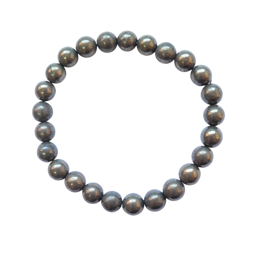 Pulsera de la Abundancia - Pirita Bola Lisa - Mystical Tienda