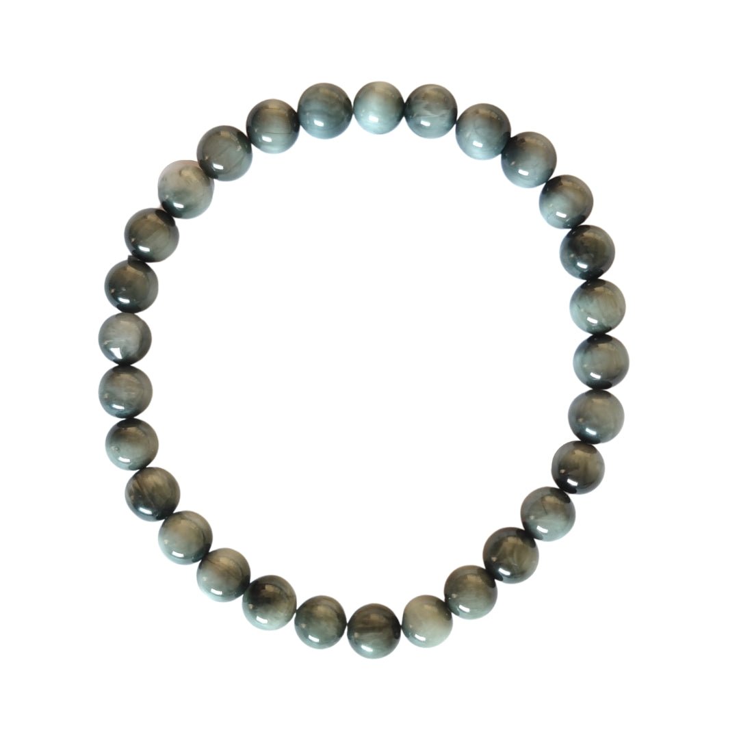 Pulsera de Ojo de Gato en Bola Lisa - Mystical Tienda