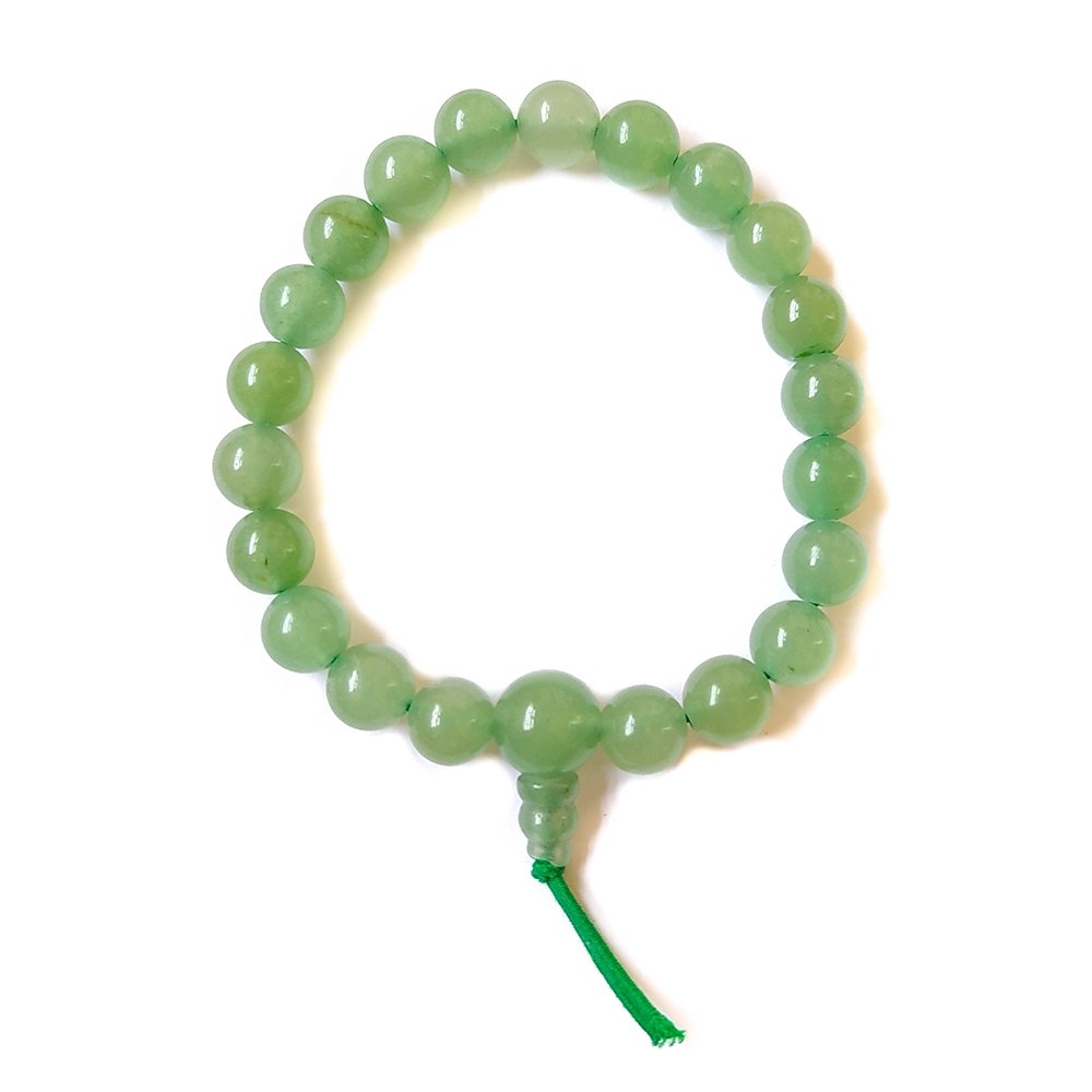 Pulsera Tibetana de Aventurina Verde - Mystical Tienda Esotérica y de Minerales