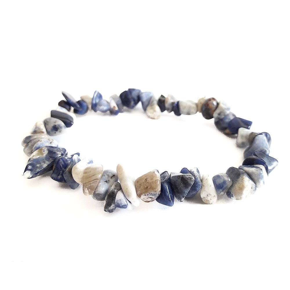 Pulsera tipo chip de Sodalita - Mystical Tienda