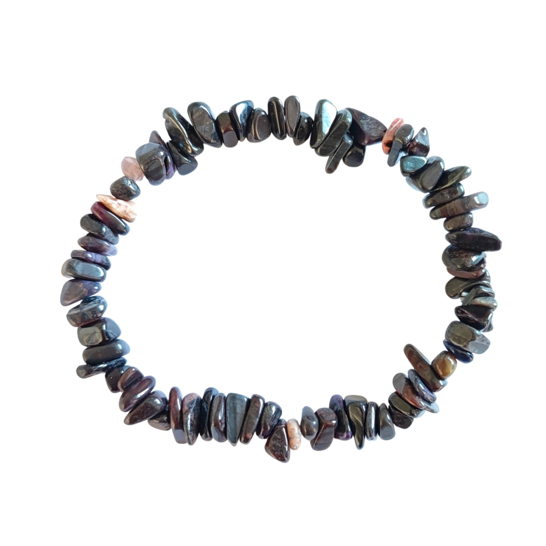 Pulsera Chip de Sugilita - Piedra del Curandero - Mystical Tienda