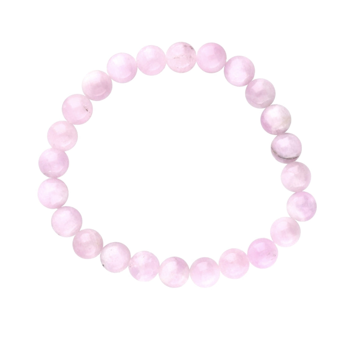 Pulsera de Kunzita Bola Lisa