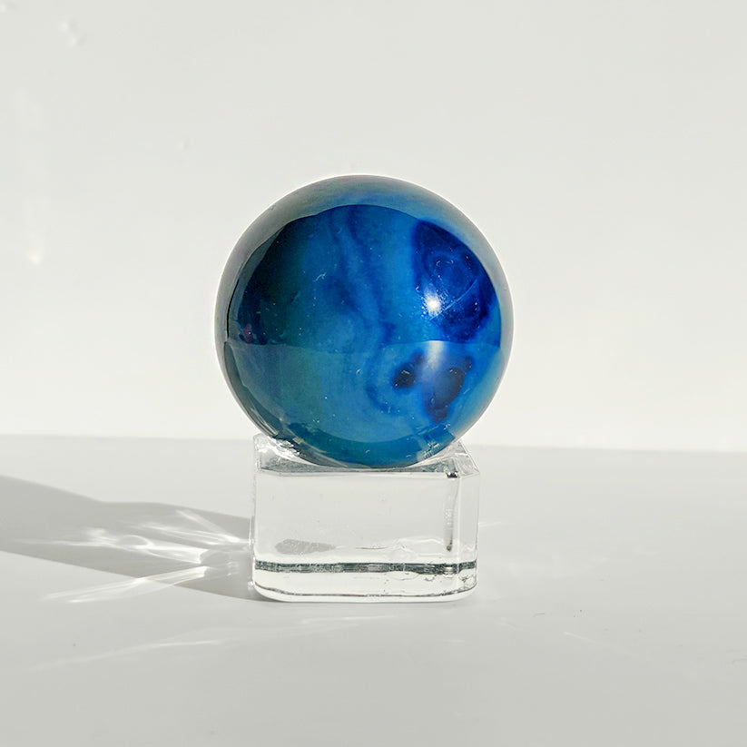 Esfera de Ágata Azul