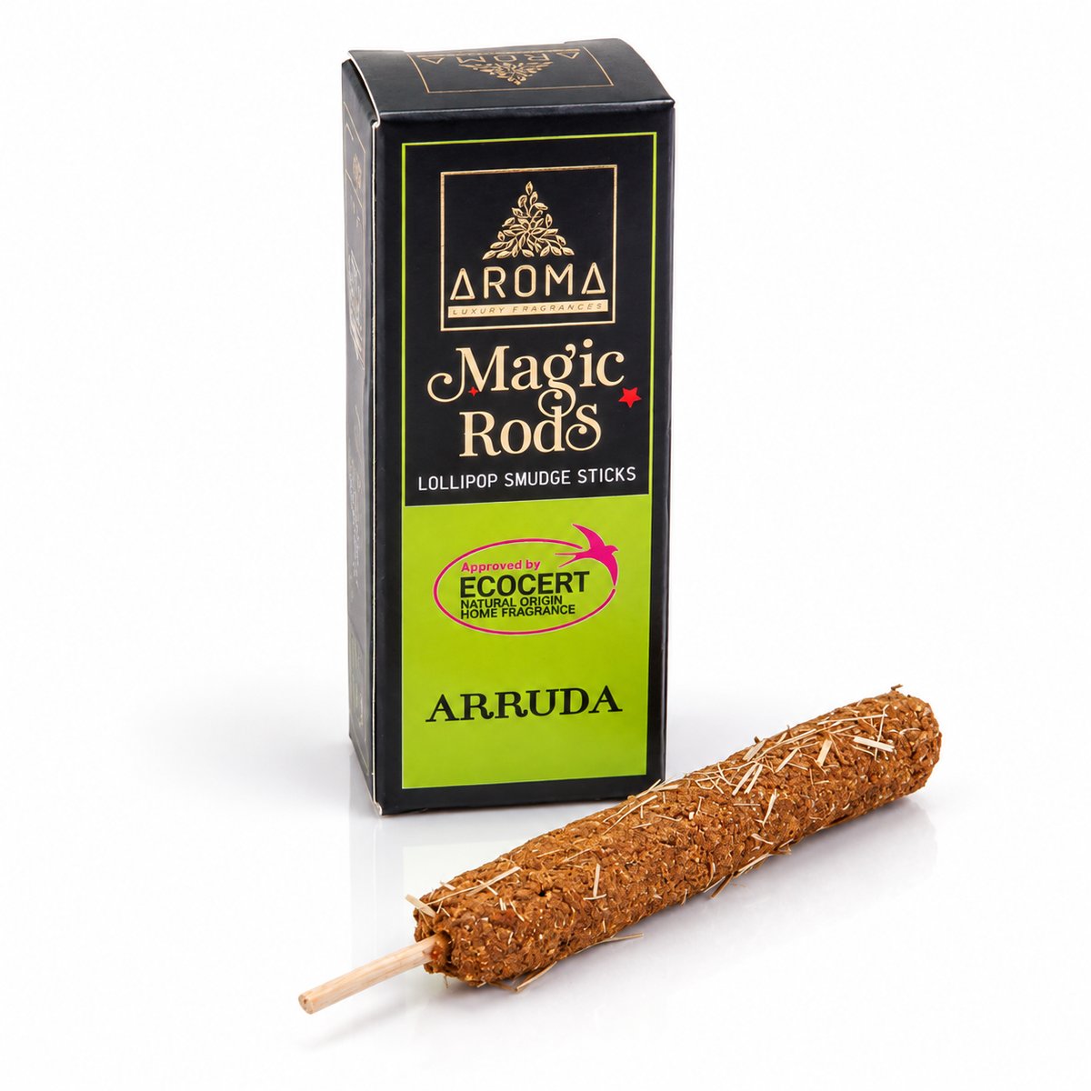 Incienso Ruda Magic Rods – Protección y Limpieza Energética (4 uds.)