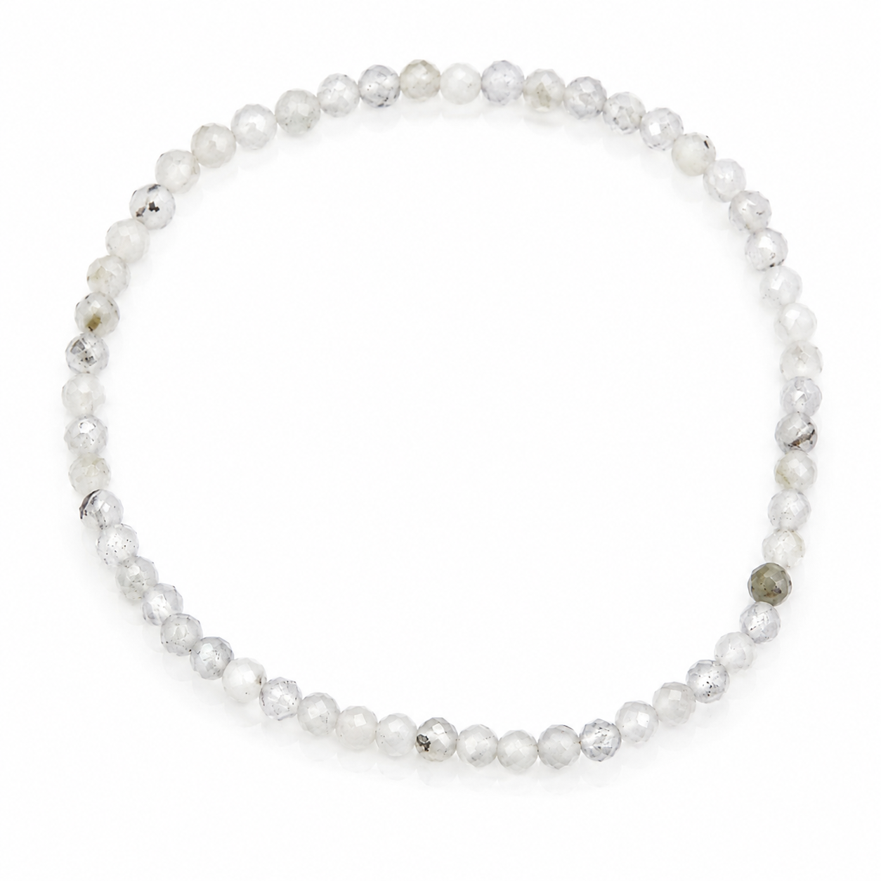Pulsera de Labradorita Bola Facetada