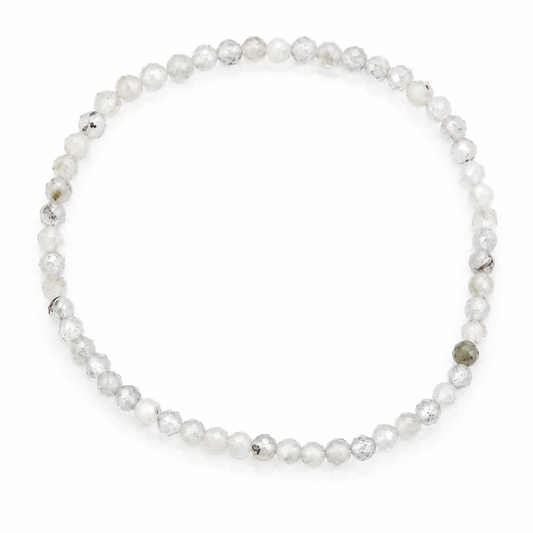 Pulsera de Labradorita Bola Facetada