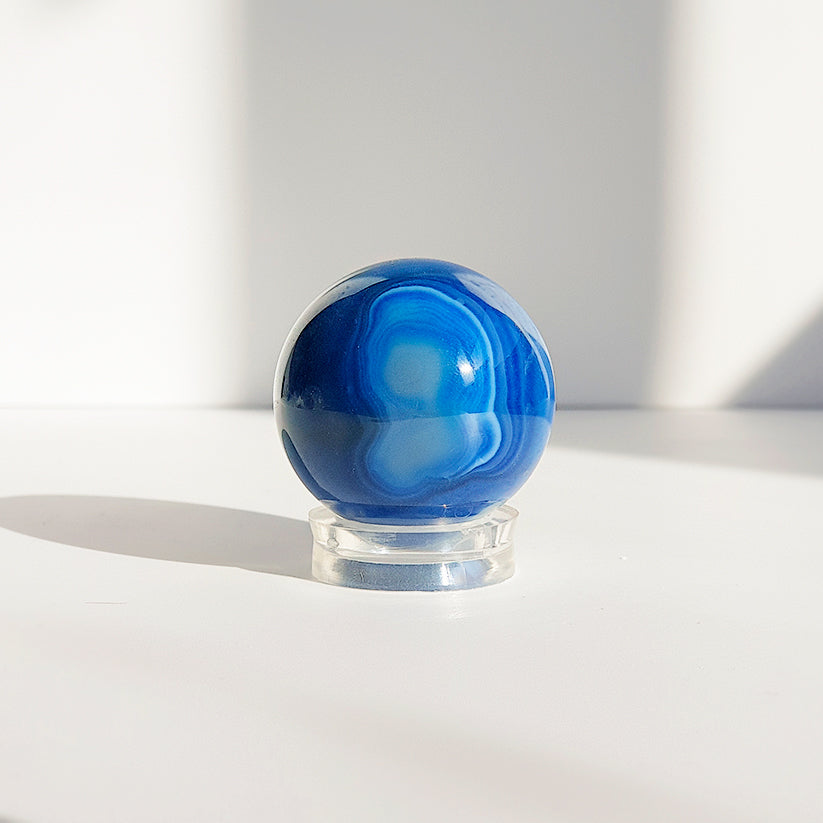 Esfera de Ágata Azul