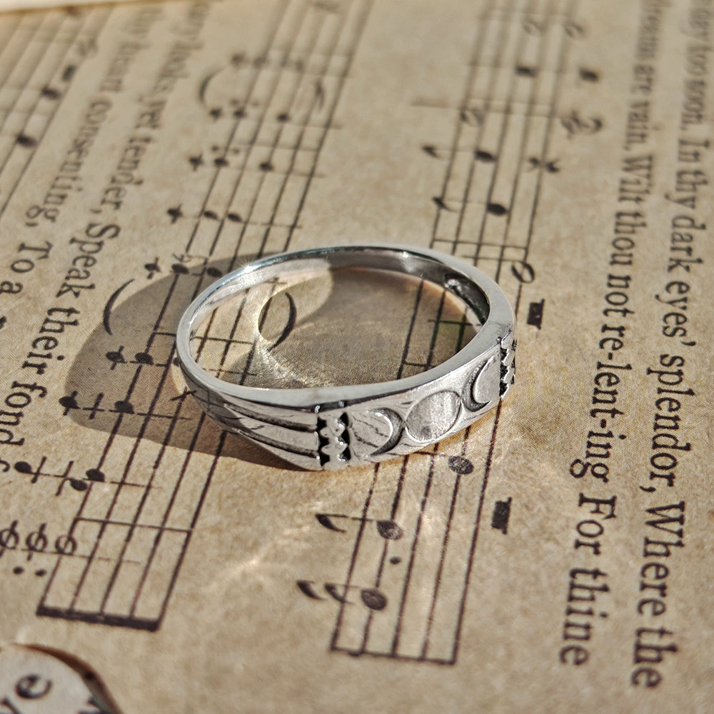 Anillo de Triple Diosa en Plata de Ley 925