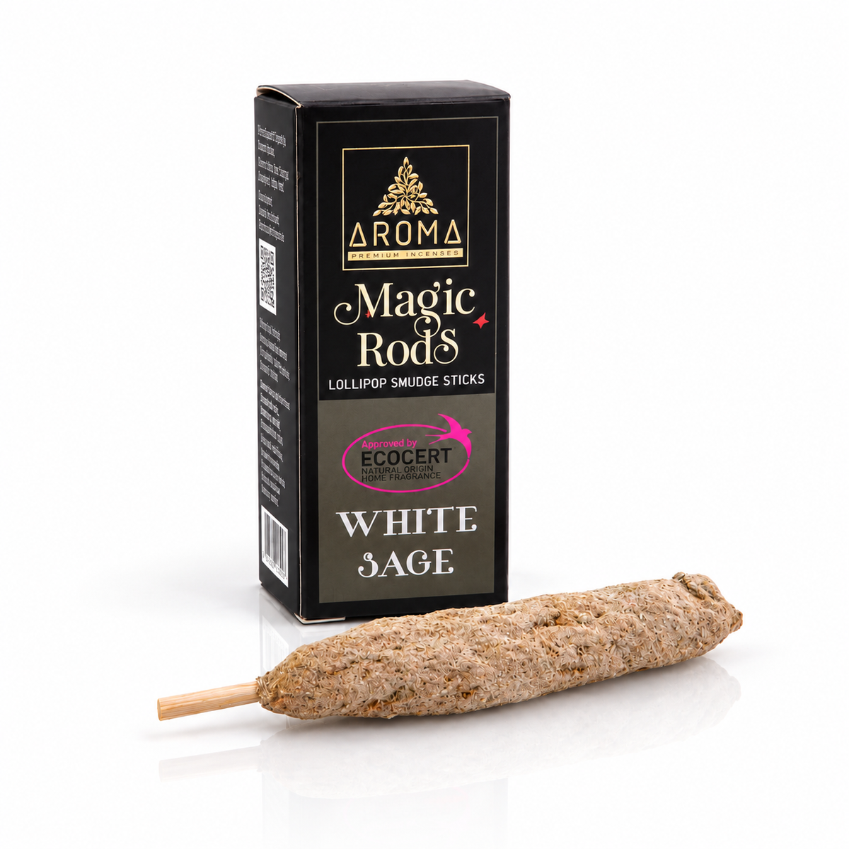Incienso Salvia Blanca Magic Rods – Limpieza y Protección (4 uds.)