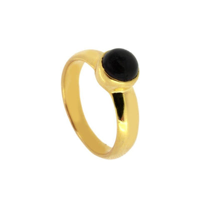 Anillo 'Ceylan' de Espinela - Baño de Oro 18k - Mystical Tienda