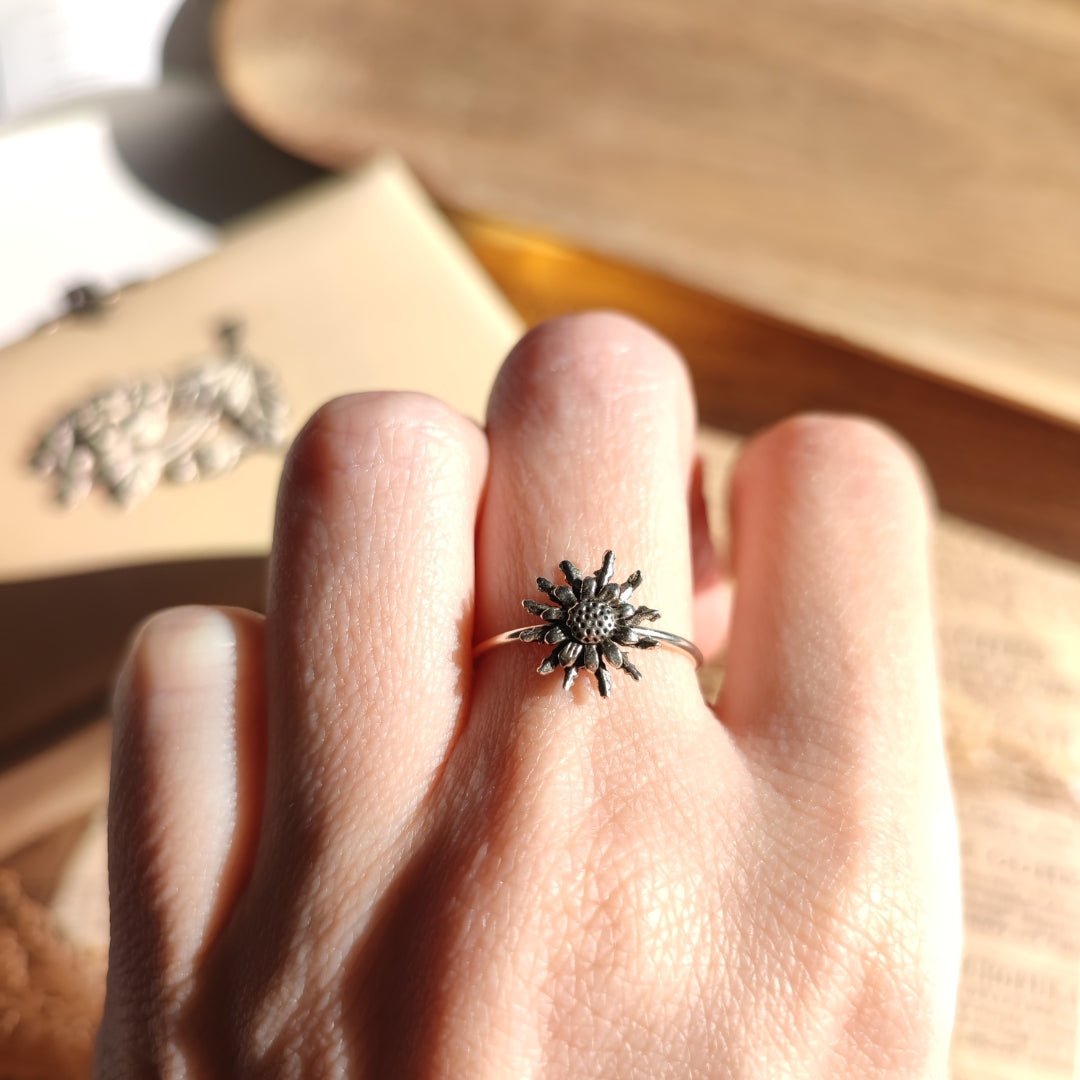 Anillo Eguzkilore - Plata de Ley 925 - Mystical Tienda