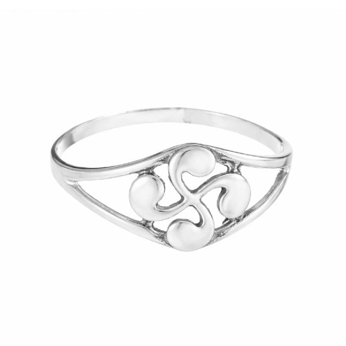 Anillo Lauburu - Plata de Ley 925 - Mystical Tienda